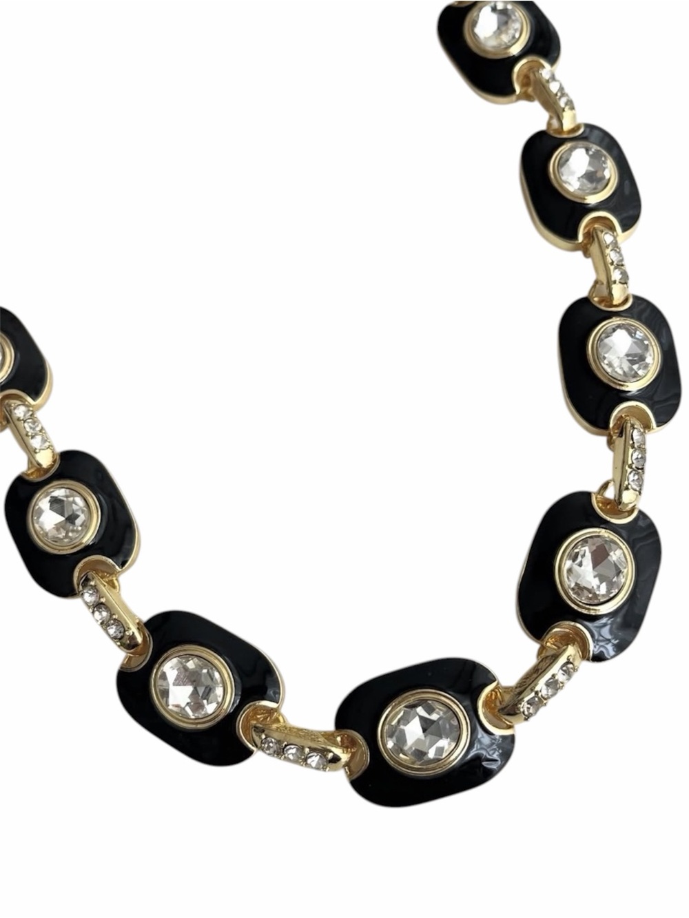 Fleur De Camélia Greta Geometric Necklace